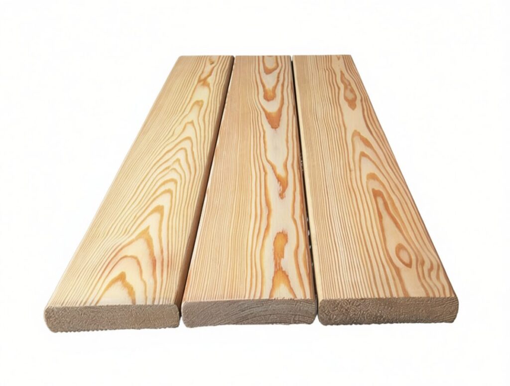 Наличник из лисвенницы сорт А толщиной 20 мм — натуральное дерево для окон и дверей