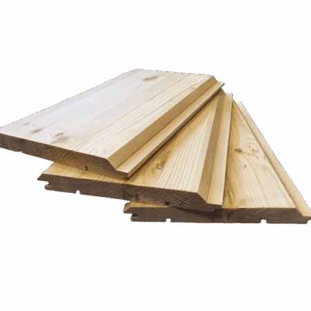 Карельский профиль хвоя 145(130)/20 сорт АВ 5 шт./упак 2,9 м2/упак, 4 метра