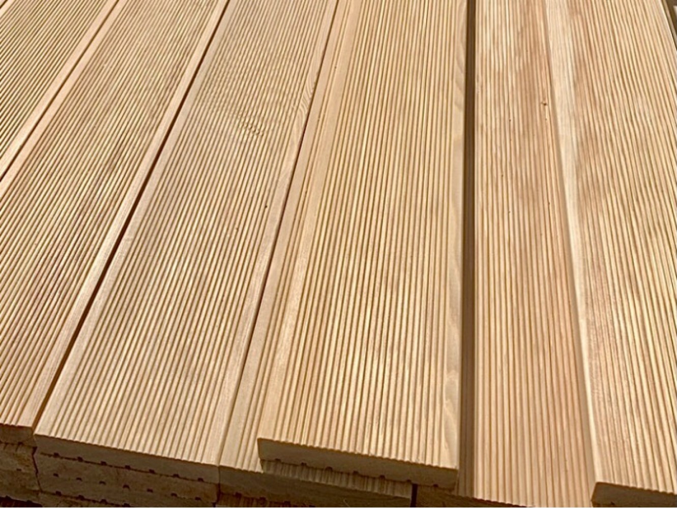 Террасная вельвет лиственница 140/28 сорт В ( Иркутск, 4 шт./упак),2,24 м2/упак, 4 метра — изображение 3