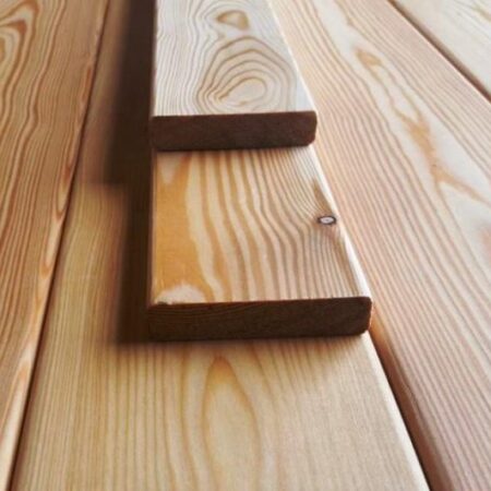 Планкен прямой лиственница 140*20 Прима, 6 шт./упак, длина 3 метра