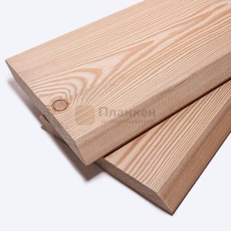 Планкен скошенный из лиственницы 140(130)/20 мм, сорт АВ, 6 шт./упак, 3,36 м², 4 метра