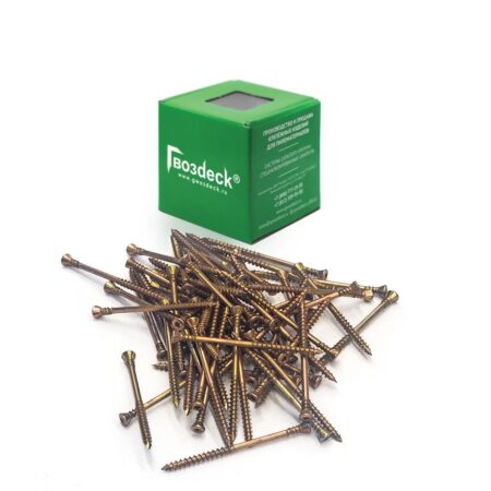 Саморез Для пола Гвозdeck Потайной 4,0*70 Torx15 Упаковка 200шт