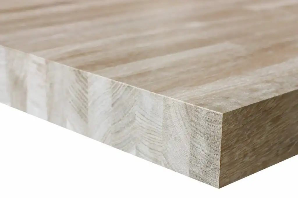 Мебельный щит Дуб 40 А/В — цельноламельный, размер 600×1000 мм, площадь 0,6 м²