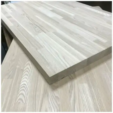 размер мебельного щита ясень АВ — 40 мм толщина, 600 мм ширина