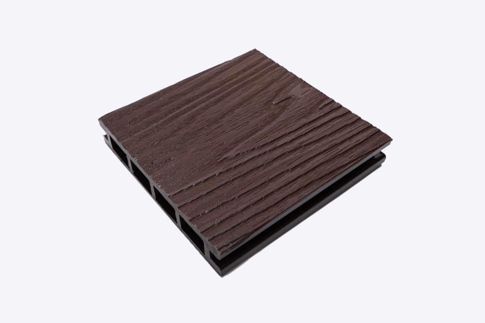 Серая террасная доска Strada 140×25 из МПК, длина 6 метров