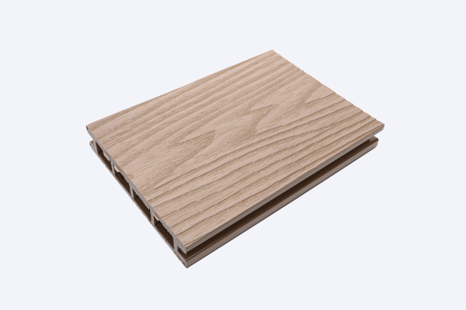 Террасная доска Strada 140×25 мм бежевого цвета из минерально-полимерного композита